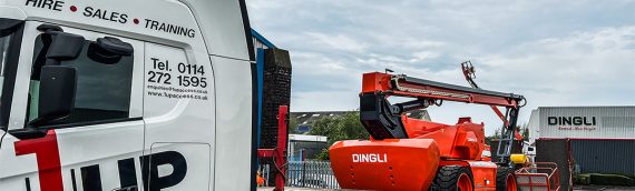 New Dingli BA28RT 28-Meter Articulated Boom For 1 Up Access